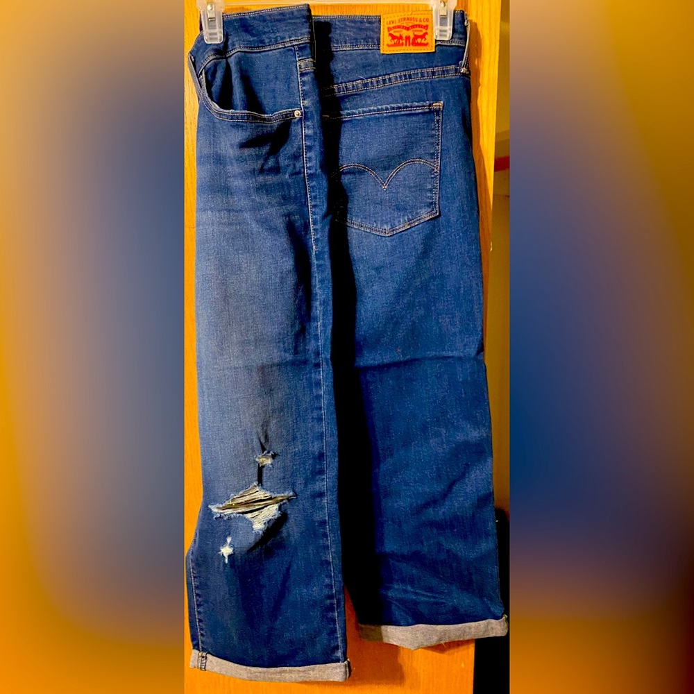 Levi boyfriend jeans size 16